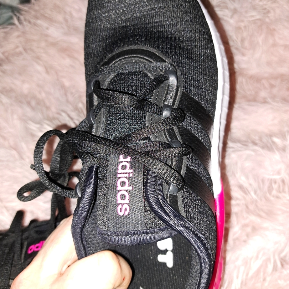 Adidas boost pink /black  sneakers